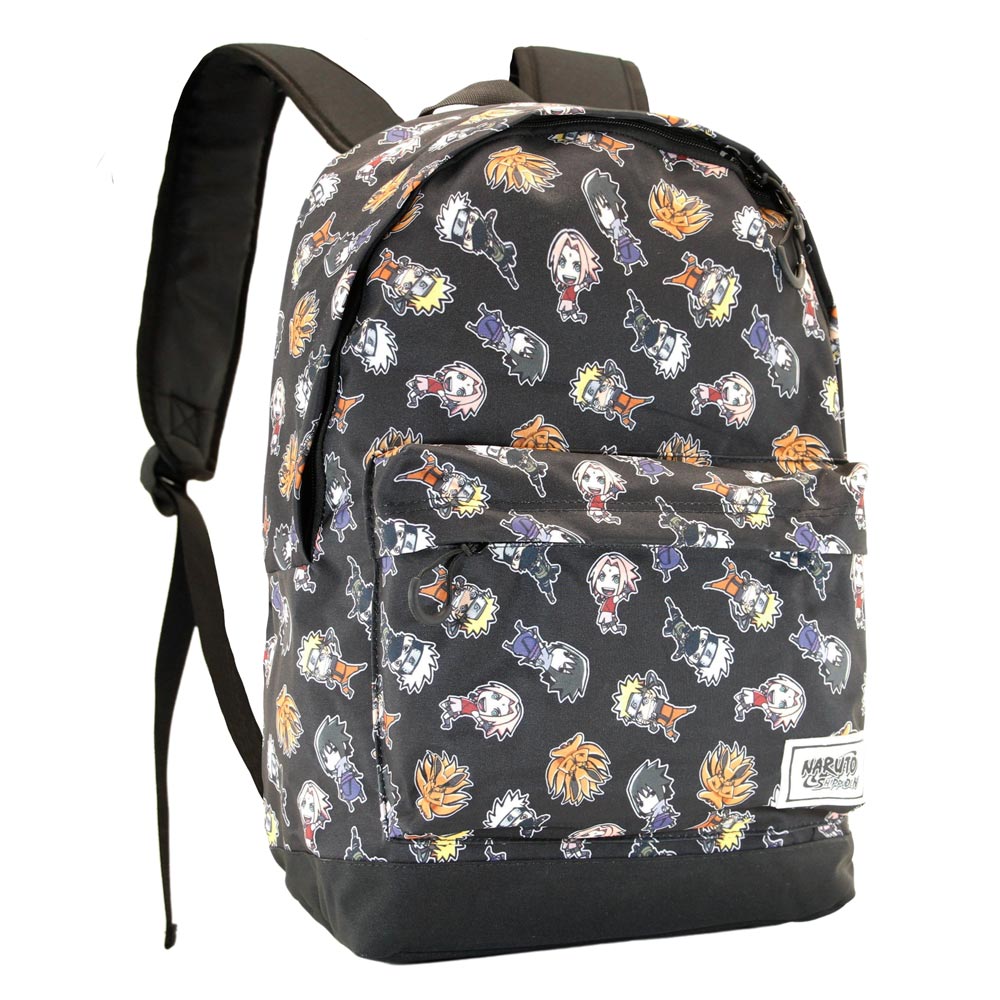 Naruto Wind Mochila HS FAN, Preta ( Imagem 3 de 4 ) - Preview