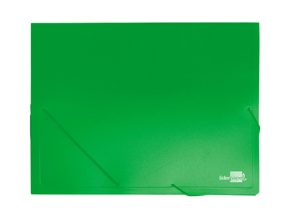 Pasta de Elásticos Liderpapel - Com Lombada Rígida - Din A4 2 - Bolsa Verde ( Imagem 2 de 14 ) - Preview