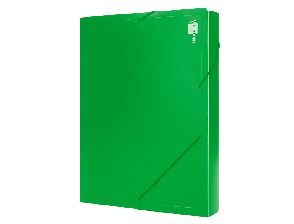 Pasta de Elásticos Liderpapel - Com Lombada Rígida - Din A4 2 - Bolsa Verde ( Imagem 3 de 14 ) - Preview