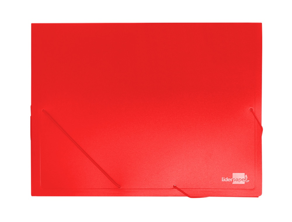 Elastic folder, paper type, rigid spine, A4 size, 2 pockets, red. ( Imagem 2 de 9 ) - Preview
