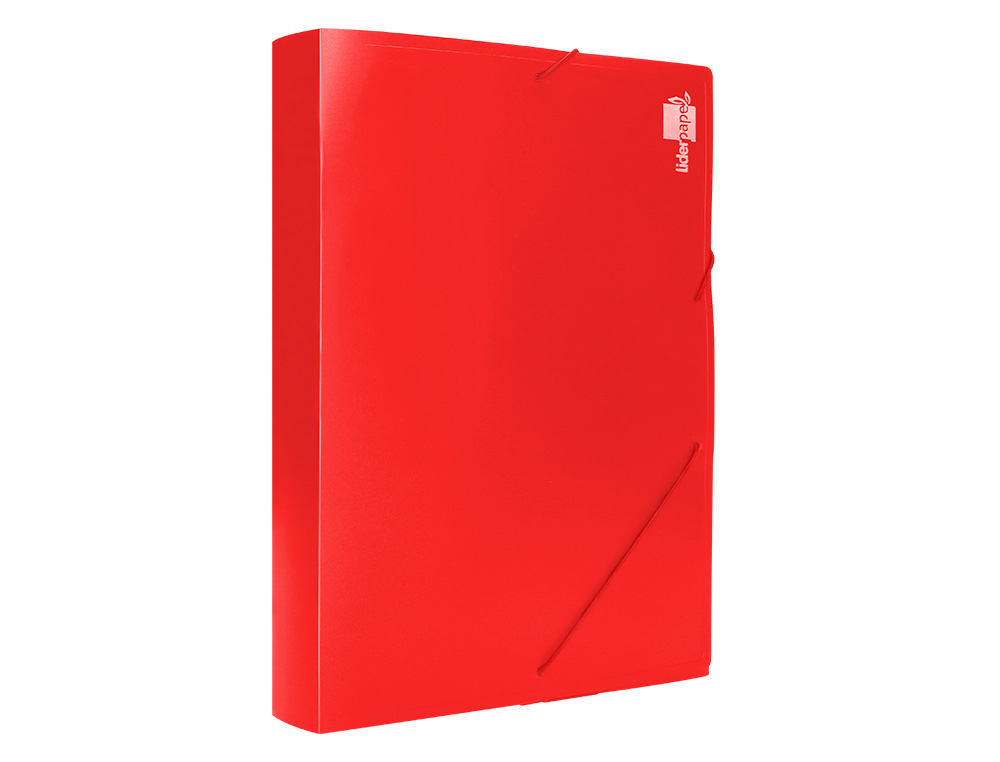 Elastic folder, paper type, rigid spine, A4 size, 2 pockets, red. ( Imagem 5 de 9 ) - Preview