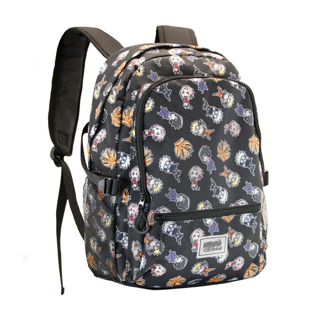 Naruto Wind Mochila Fight HS FAN, Preta ( Imagem 4 de 4 ) - Preview