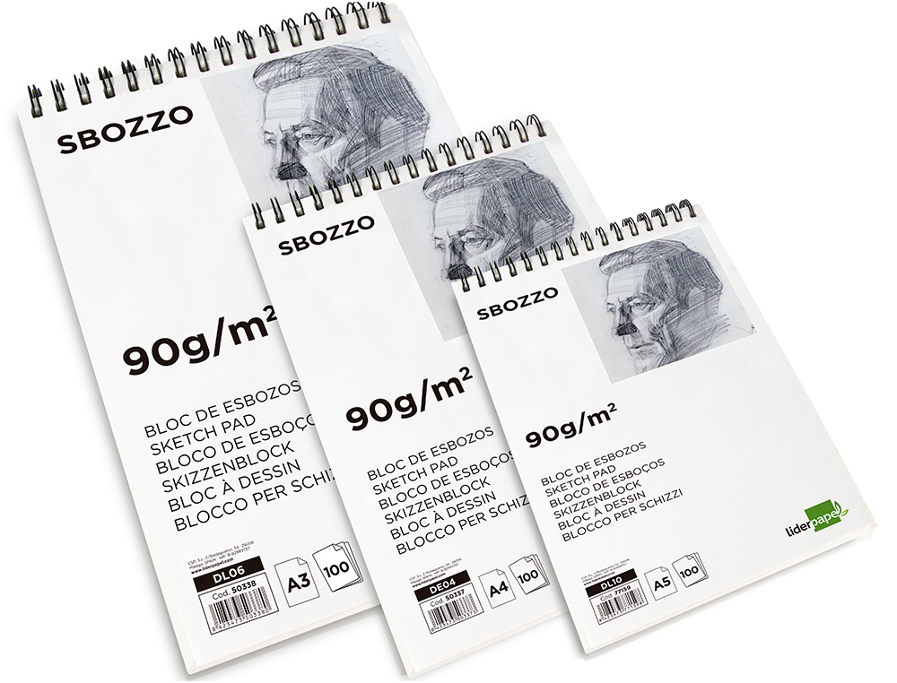 Bloco de Esboços Liderpapel - Din A3 90 gr ( Imagem 3 de 14 ) - Preview