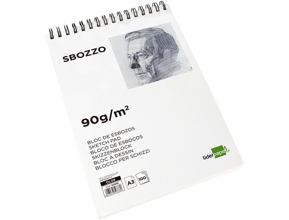 Bloco de Esboços Liderpapel - Din A3 90 gr ( Imagem 5 de 14 ) - Preview