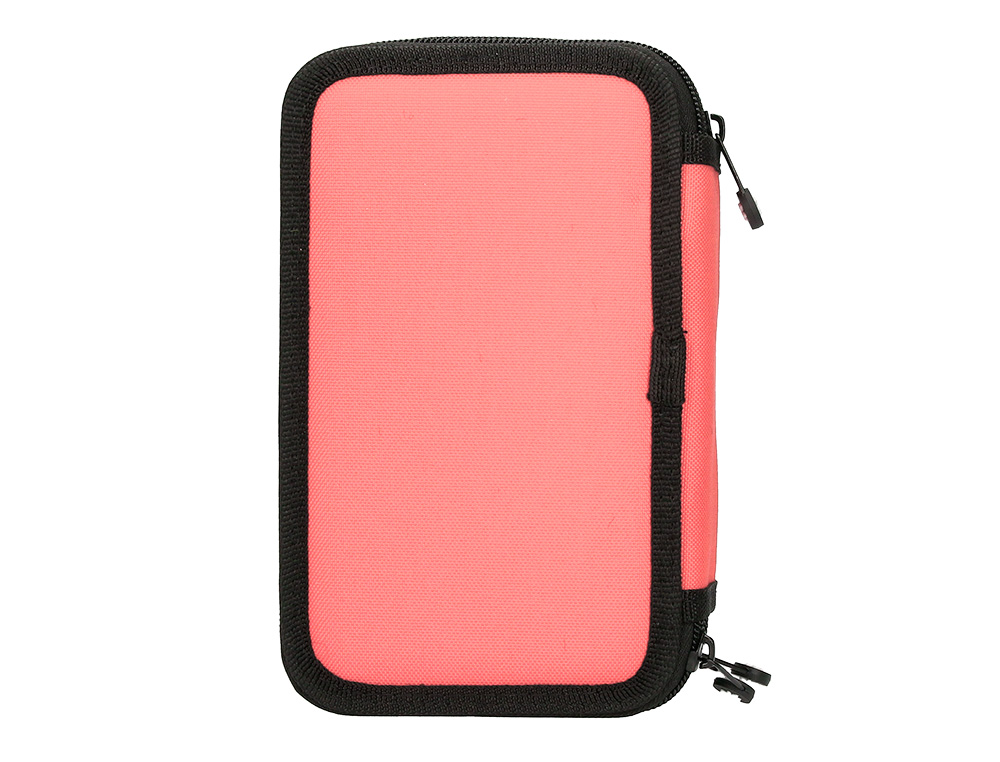 Estojo escolar antartik triplo cor coral 36 pecas 200x125x65 mm ( Imagem 4 de 11 ) - Preview