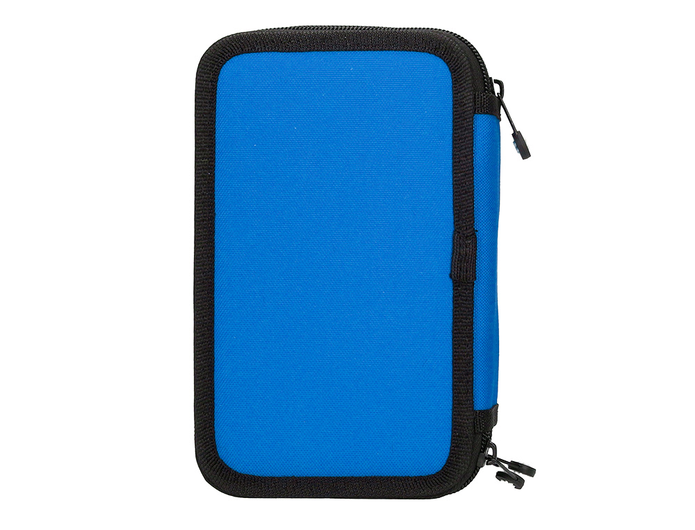 Estojo escolar antartik triplo cor azul 36 pecas 200x125x65 mm ( Imagem 4 de 11 ) - Preview