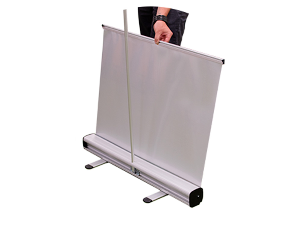 Display enrollable yosan roll up aluminio 1 cara ancho 100 cm altura 200 cm ( Imagem 5 de 5 ) - Preview