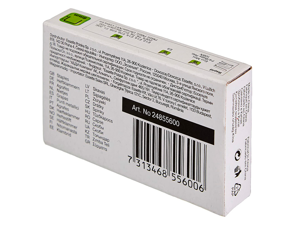 RAPID - 24/6 x 1000 Staples ( Imagem 3 de 5 ) - Preview