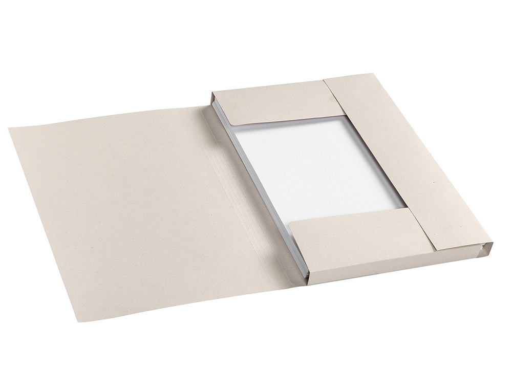 Subcarpeta cartulina tarifold 100% ecologica 226 g/m2 din a4 tres solapas color crema pack de 10 unidades ( Imagem 3 de 3 ) - Preview