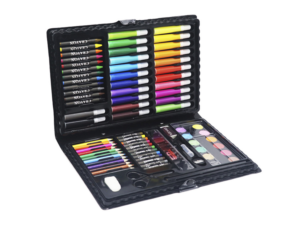 Set de pintura liderpapel plastico 86 pecas 34x23x3,2 cm ( Imagem 3 de 9 ) - Preview