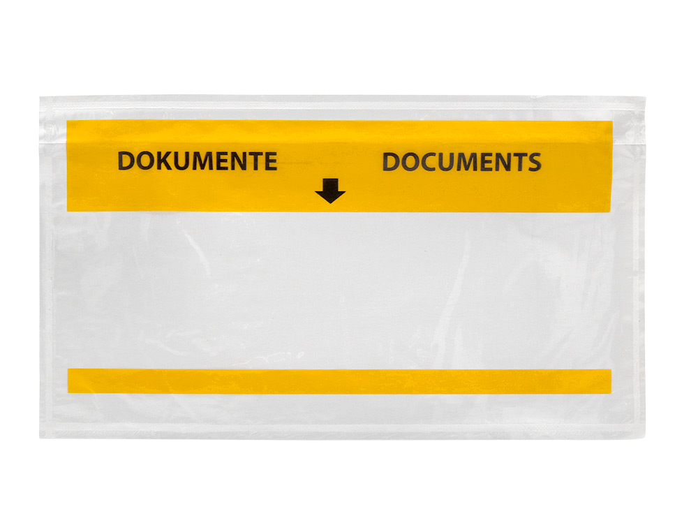 Envelope autoadesivo q-connect porta documentos multilingue 225x122 mm janela transparente pack de 100 unidades ( Imagem 2 de 10 ) - Preview