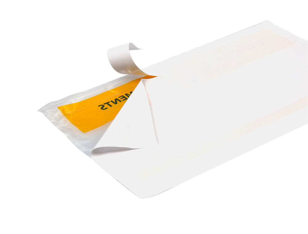 Envelope autoadesivo q-connect porta documentos multilingue 225x122 mm janela transparente pack de 100 unidades ( Imagem 5 de 10 ) - Preview