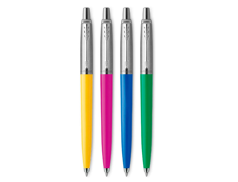 Esferografica parker jotter originals anos 90 transit expositor de 20 unidades sortidas ( Imagem 2 de 7 ) - Preview