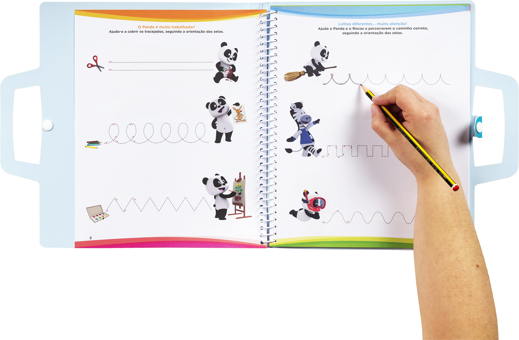 Panda - Malinha de atividades ( Imagem 2 de 2 ) - Preview