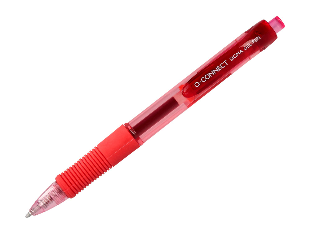 Esferografica q-connect sigma retratil 0,5 mm cor vermelho (12 unidades) ( Imagem 2 de 8 ) - Preview