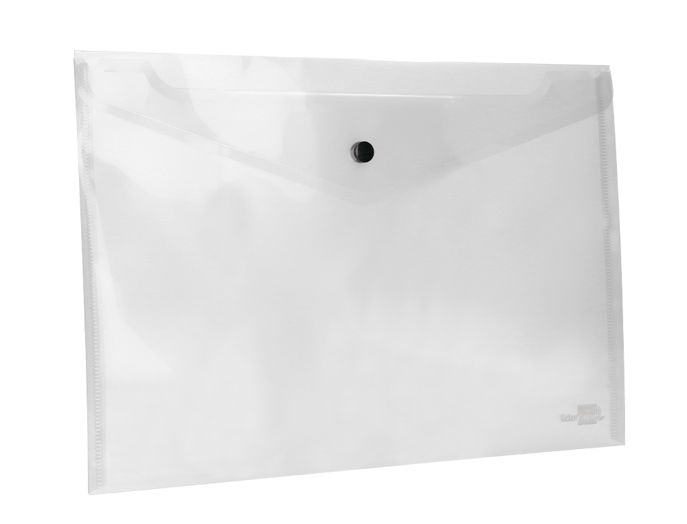 Bolsa porta documentos liderpapel com mola din a3 transparente (10 unidades) ( Imagem 3 de 14 ) - Preview