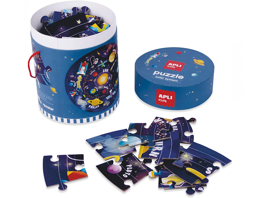 Puzzle apli circular sistema solar 48 peças ( Imagem 4 de 6 ) - Preview