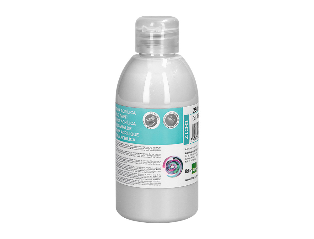 Pintura acrilica liderpapel frasco de 250 ml branco ( Imagem 2 de 9 ) - Preview