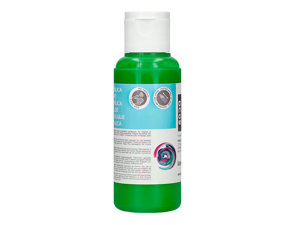 Pintura acrilica liderpapel frasco de 80 ml verde ( Imagem 5 de 9 ) - Preview