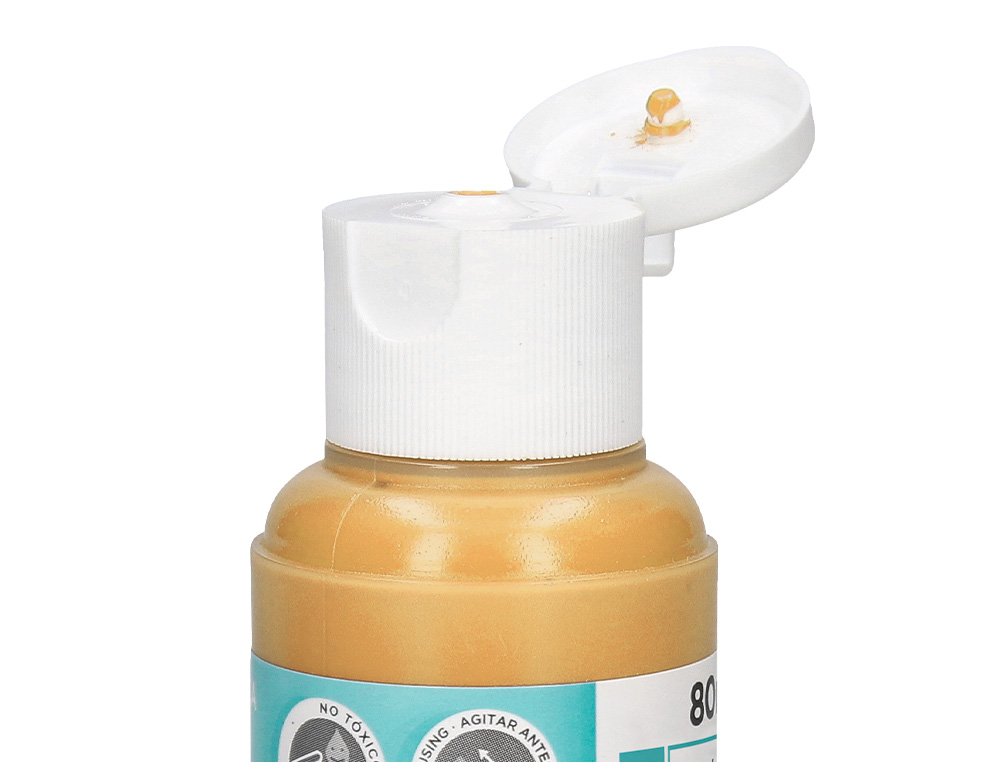 Pintura acrilica liderpapel frasco de 80 ml bege ( Imagem 4 de 9 ) - Preview