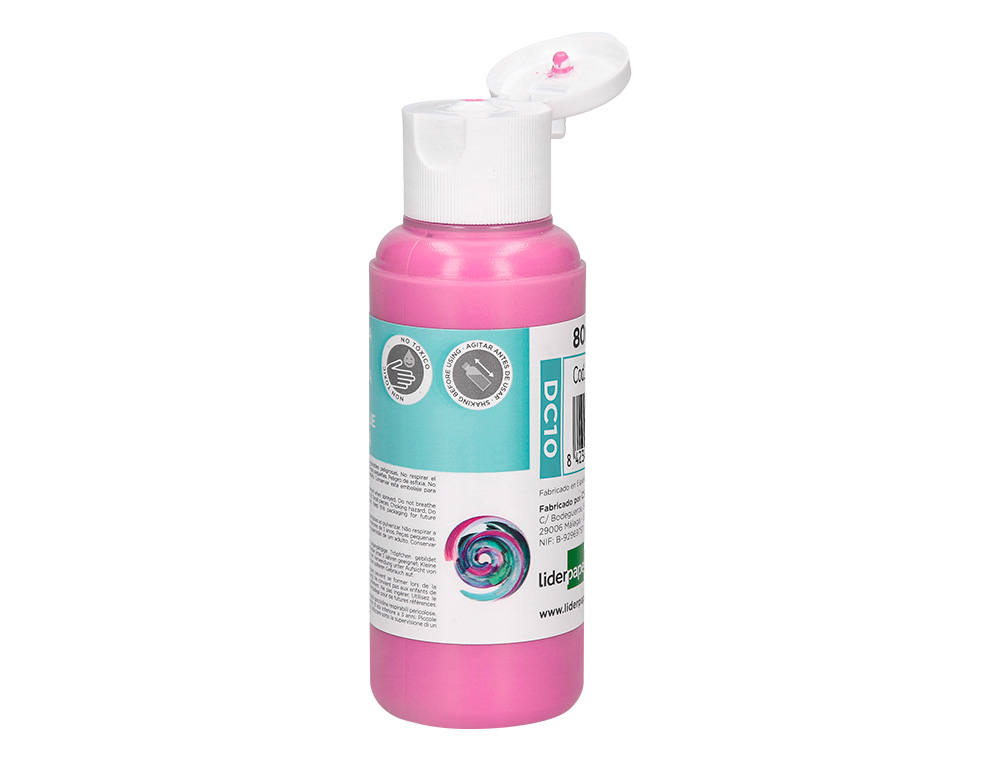 Pintura acrilica liderpapel frasco de 80 ml rosa ( Imagem 3 de 9 ) - Preview