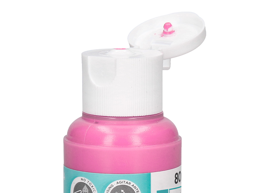 Pintura acrilica liderpapel frasco de 80 ml rosa ( Imagem 4 de 9 ) - Preview