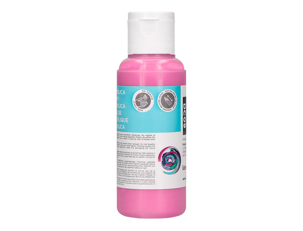 Pintura acrilica liderpapel frasco de 80 ml rosa ( Imagem 5 de 9 ) - Preview