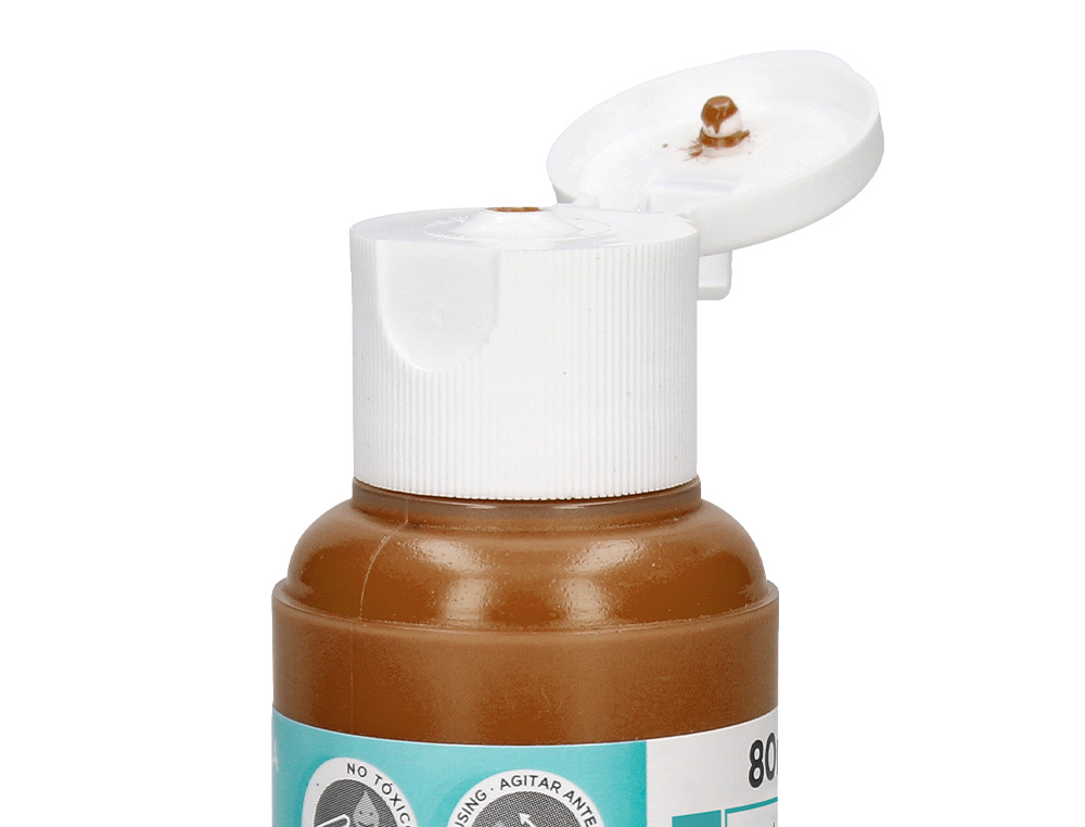 Pintura acrilica liderpapel frasco de 80 ml castanho ( Imagem 4 de 9 ) - Preview