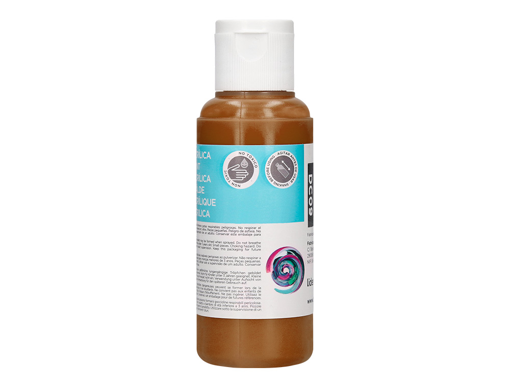 Pintura acrilica liderpapel frasco de 80 ml castanho ( Imagem 5 de 9 ) - Preview