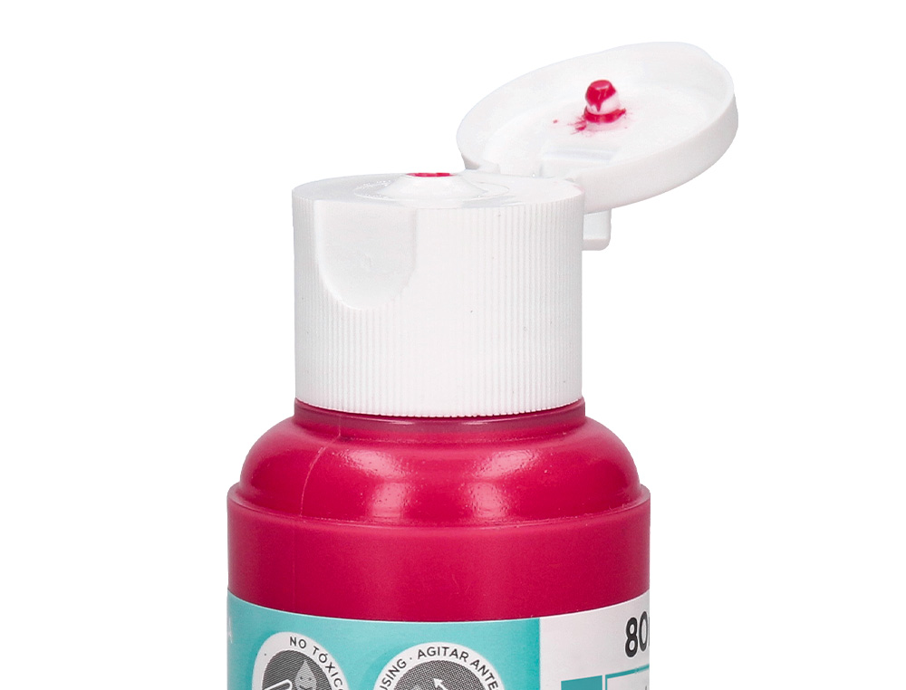 Pintura acrilica liderpapel frasco de 80 ml magenta ( Imagem 4 de 9 ) - Preview