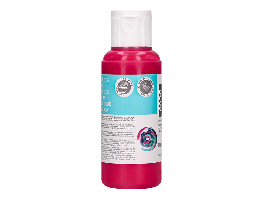 Pintura acrilica liderpapel frasco de 80 ml magenta ( Imagem 5 de 9 ) - Preview