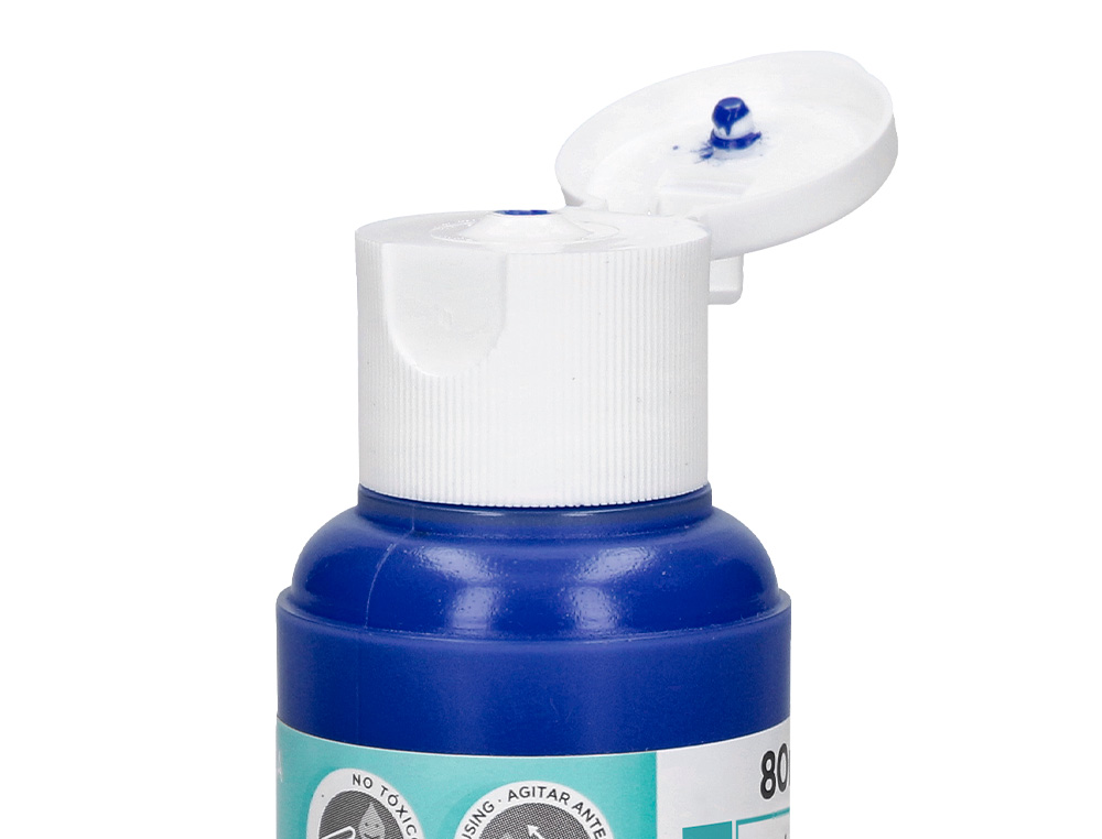 Pintura acrilica liderpapel frasco de 80 ml azul ultramar ( Imagem 4 de 9 ) - Preview
