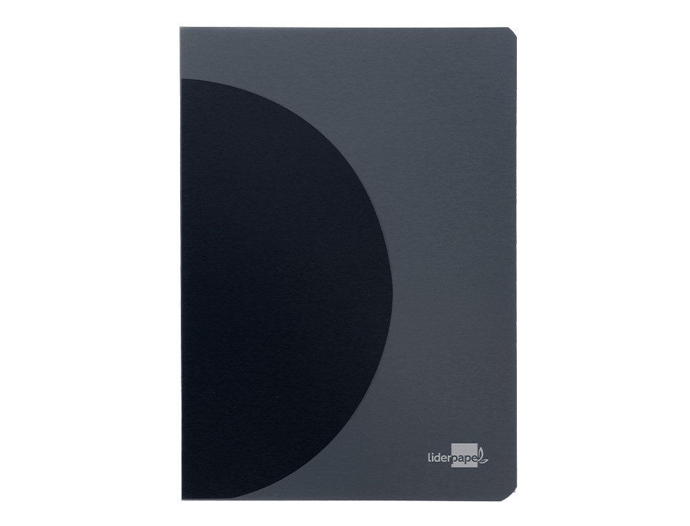 Caderno Agrafado Liderpapel 360 Capa de Plástico Preta A4, 48 Folhas, 90gr Pautado C/Dupla Margem ( Imagem 2 de 18 ) - Preview