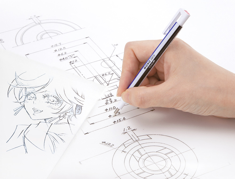 TOMBOW - ERASER 2,3 MONO ZERO - EH-KUR ( Imagem 3 de 11 ) - Preview