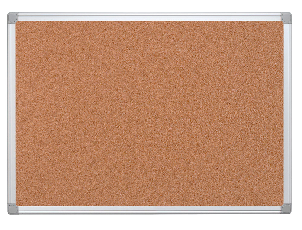 Quadro de cortica q-connect com caixilho em aluminio 600 x 400 mm ( Imagem 2 de 9 ) - Preview