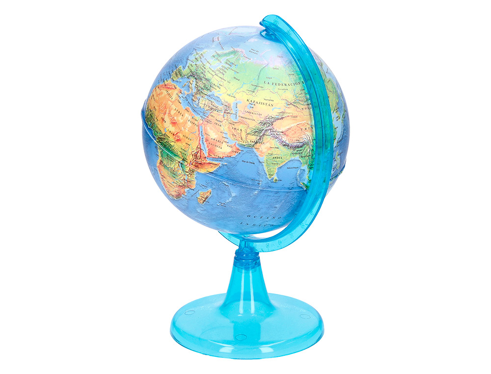 Globo liderpapel mapa fisico diametro 15 cm ( Imagem 3 de 10 ) - Preview