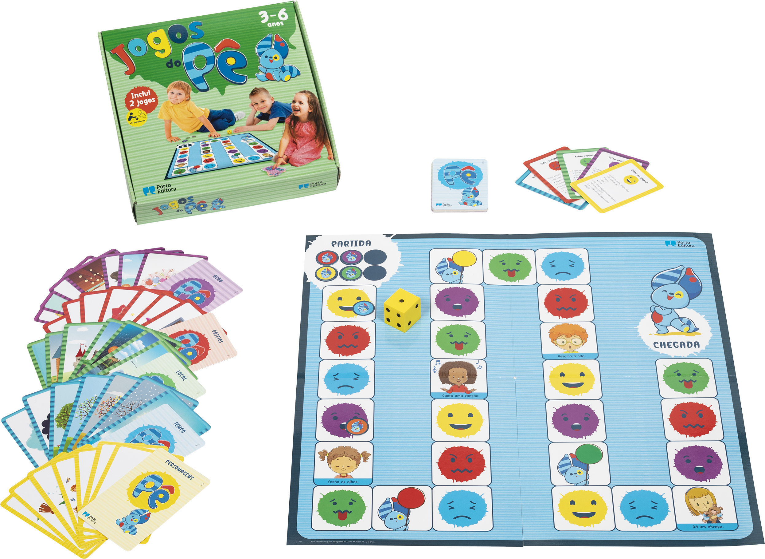 Jogos do Pê - Educação Pré-escolar - 3-6 anos ( Imagem 2 de 2 ) - Preview