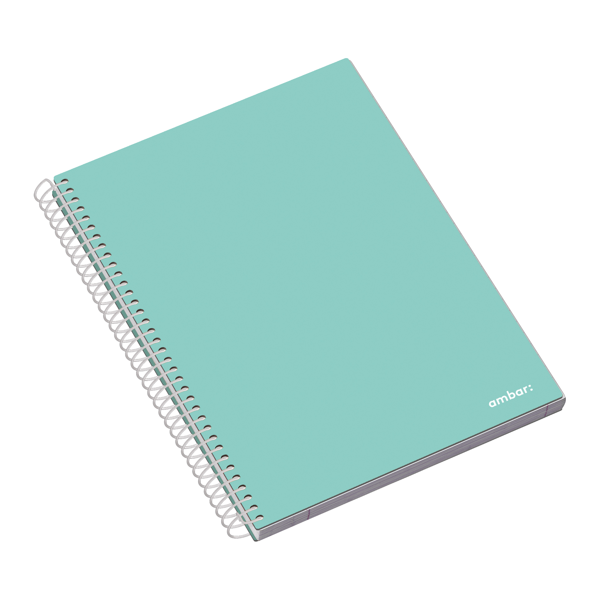 Caderno Espiral Ambar School Capa Dura A4 Quadriculado ( Imagem 2 de 7 ) - Preview