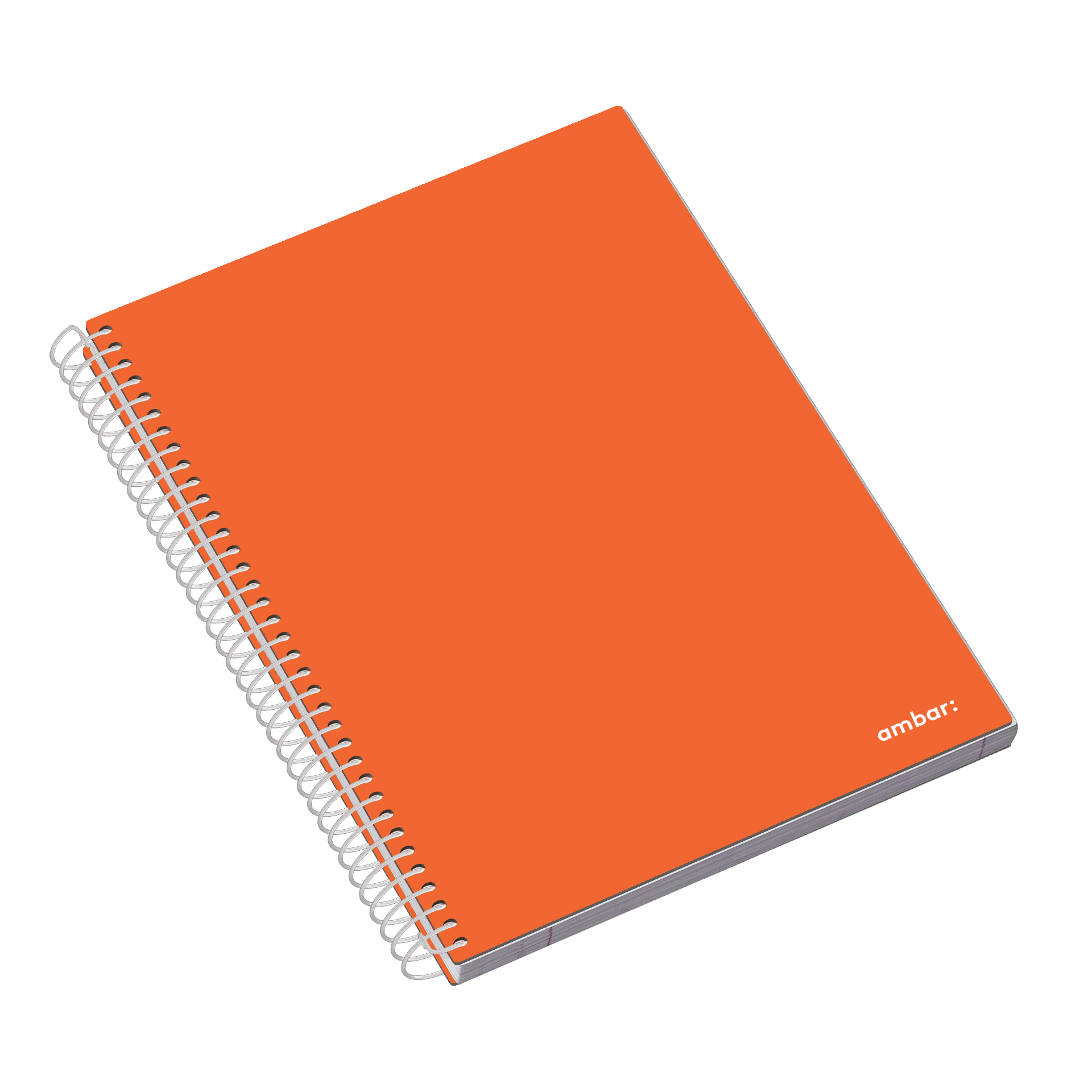 Caderno Espiral Ambar School Capa Dura A4 Quadriculado ( Imagem 4 de 7 ) - Preview