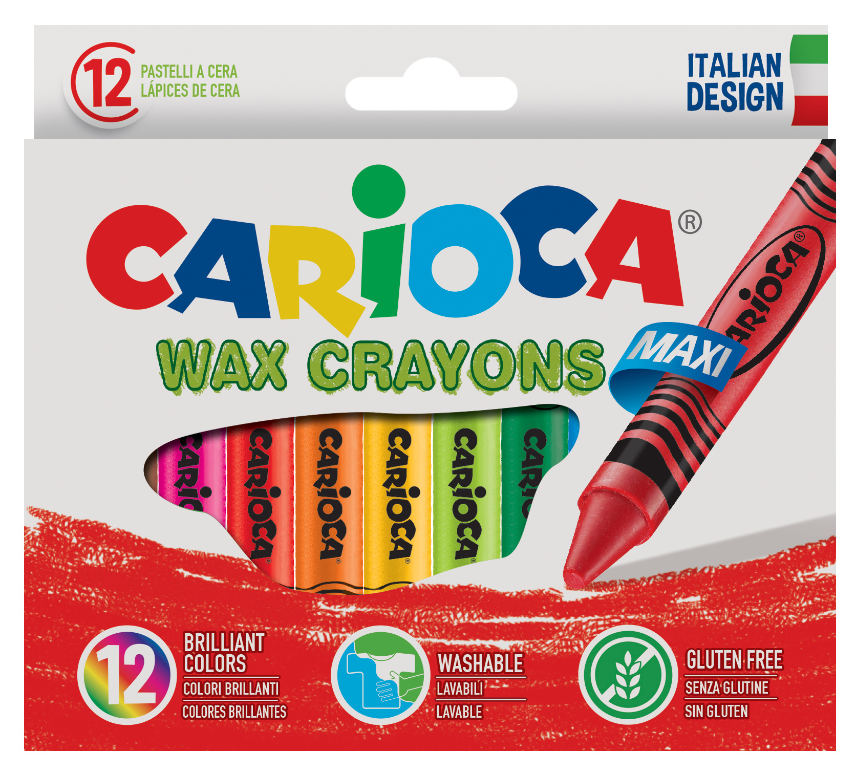 Carioca - Caixa 12 Lápis de Cera ( Imagem 2 de 2 ) - Preview