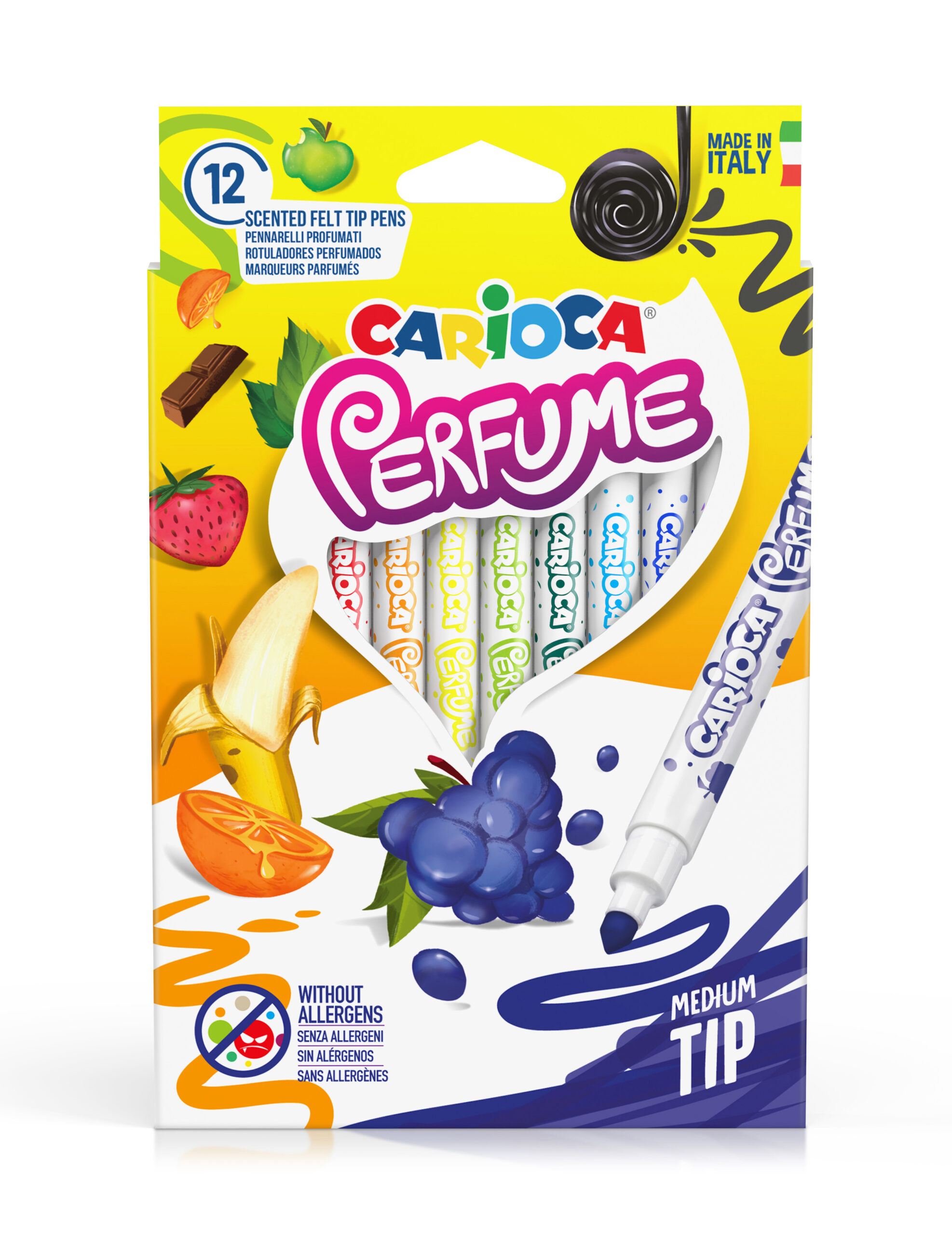 Marcador Escolar Carioca Perfume Xplosion 42672 Cx C/12 ( Imagem 3 de 4 ) - Preview