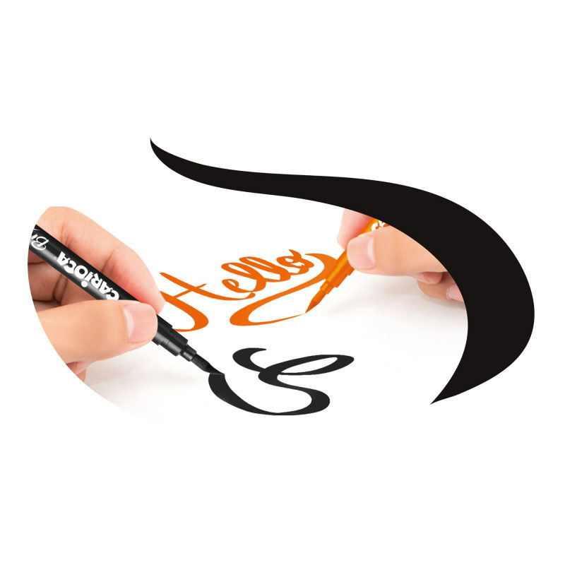 Marcador Escolar Carioca Super Brush Pen 20 Cores 42968 ( Imagem 4 de 8 ) - Preview
