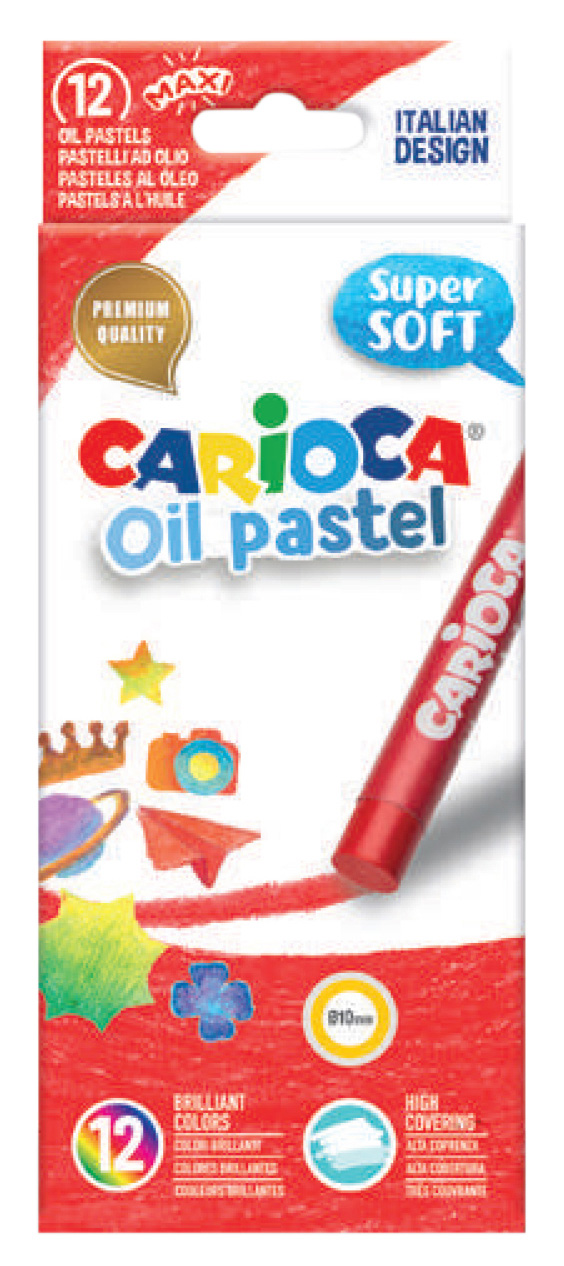 Pastel Oleo Carioca 43277 Cx C/12 ( Imagem 2 de 2 ) - Preview