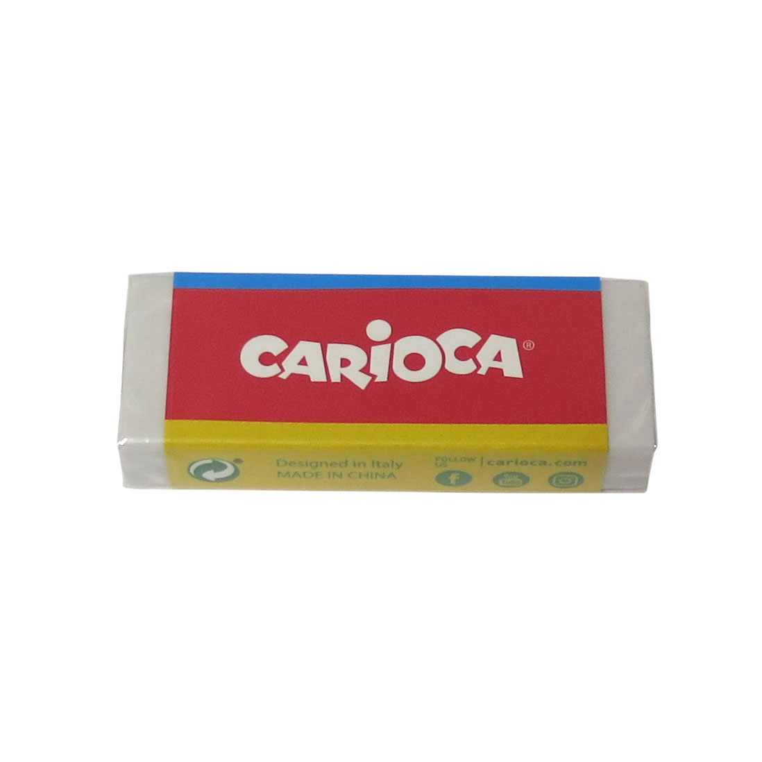 Borracha Carioca Grande Branca 40150  ( Imagem 2 de 4 ) - Preview