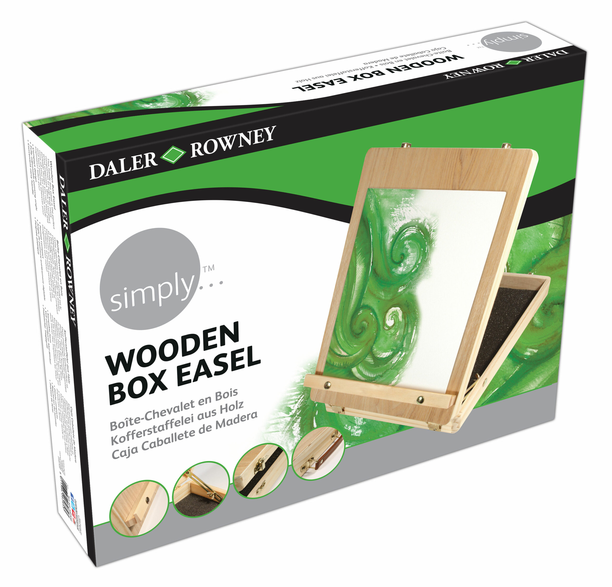 Cavalete Daler Rowney Simply Caixa D835200020 ( Imagem 2 de 4 ) - Preview