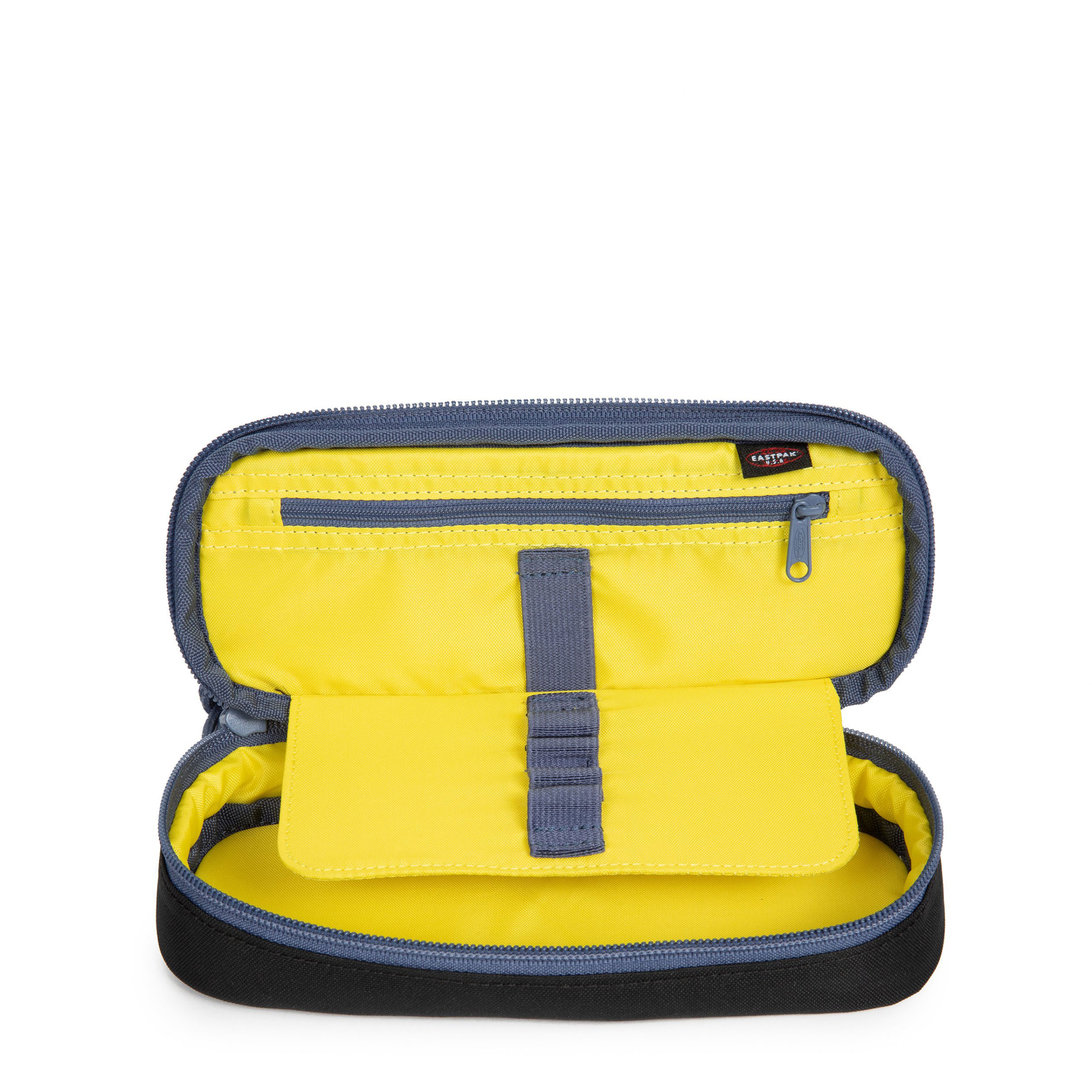 EASTPAK Astuccio Oval More Organizer, Nero, 27x17x6 Cm, 100% Nylon, Con Passanti Portapenne - 5