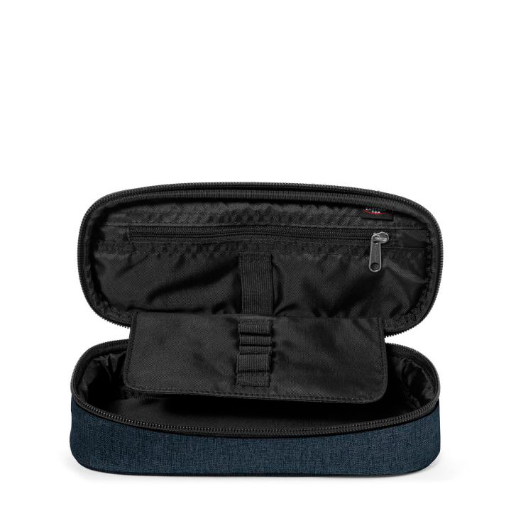 Estojo Escolar Eastpak Triple Denim Oval Ek71726W ( Imagem 2 de 4 ) - Preview