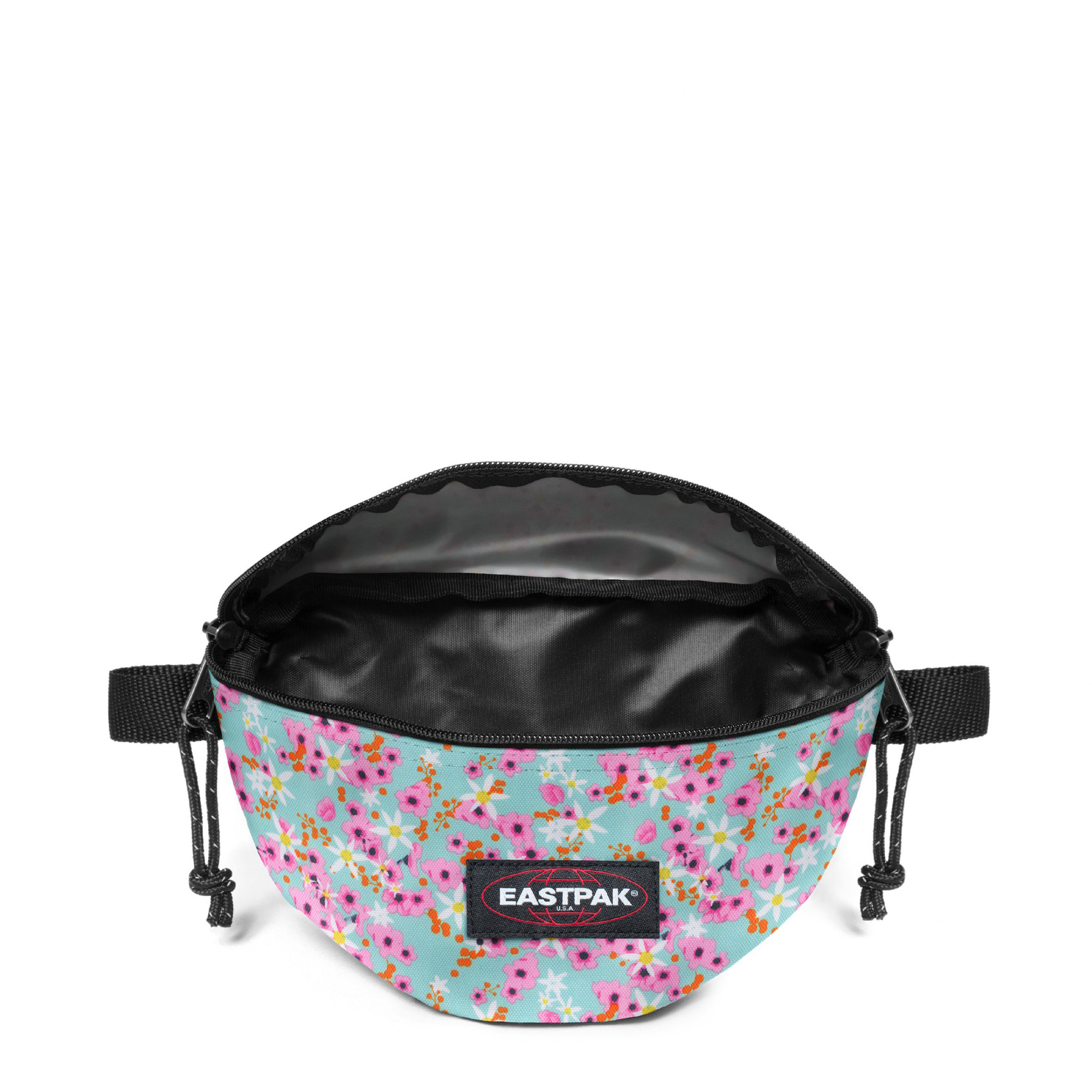 Bolsa De Cintura Eastpak Springer Ditsy Turquoise 16,5X23X8,5Cm Ek000074U521 ( Imagem 3 de 4 ) - Preview