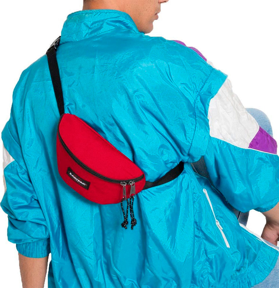 Bolsa De Cintura Eastpak Springer Sailor Red 16,5X23X8,5Cm Ek07484Z ( Imagem 4 de 4 ) - Preview
