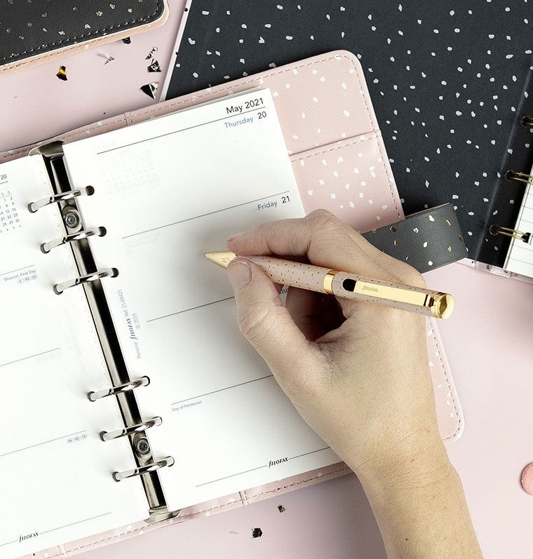 Esferográfica Filofax Confetti Rose 132707 Blister ( Imagem 4 de 4 ) - Preview